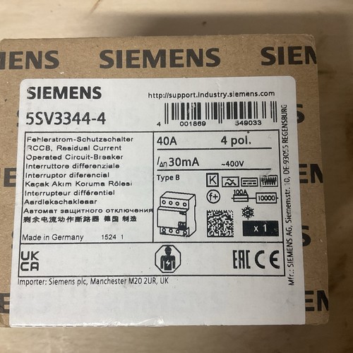 Siemens 5sv3344 - siemens, 5sv3344-4
