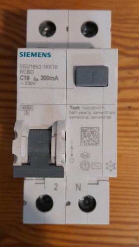 Siemens schalter c16a - fi/ls-schalter,