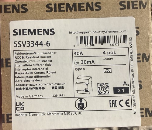 Siemens 5sv3344 - siemens, 5sv3344-6