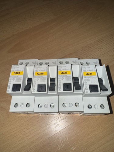 Siemens 5sm3 312 rccb - siemens, 25a