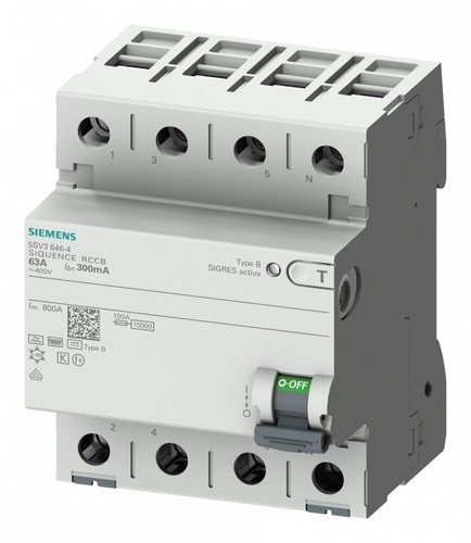 Siemens 5sv3644 4polig typ - 4polig, b