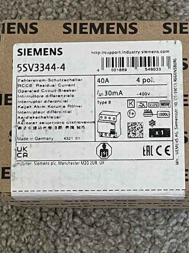 Siemens 5sv3344 - siemens, 5sv3344-4