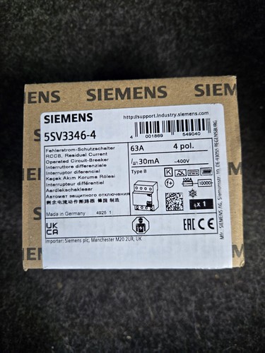 Siemens 5sv3346 4polig typ b - siemens, 5sv3346-4
