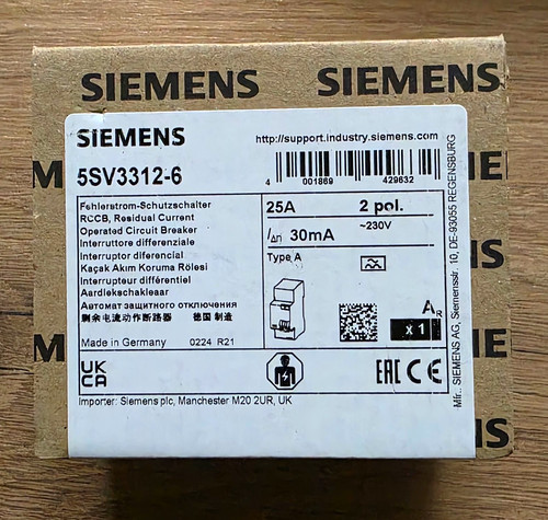 Siemens 5sv3312 - siemens, 5sv3312-6