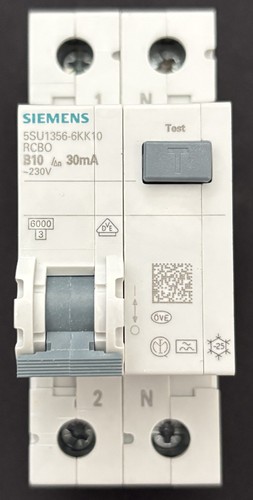 Siemens schalter b10 typ - fi/ls-schalter,