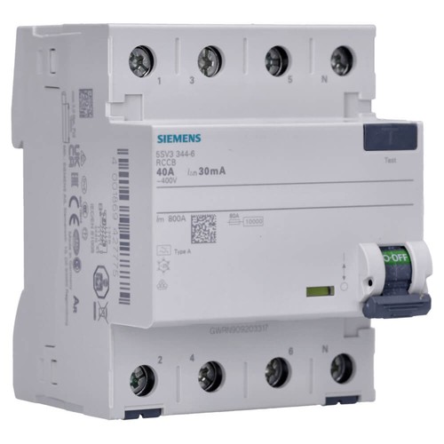 Siemens 5sv3344 schalter - siemens, fi-schalter