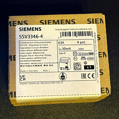 Siemens rcd typ 63a 30ma - 63a,